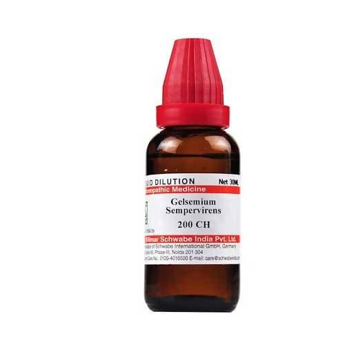 Dr Willmar Schwabe India Gelsemium Sempervirens Dilution