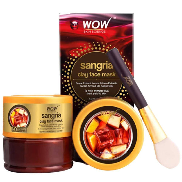 Wow Skin Science Sangria Clay Face Mask