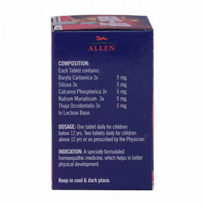 Allen Homeopathy Gro-Up Tablets