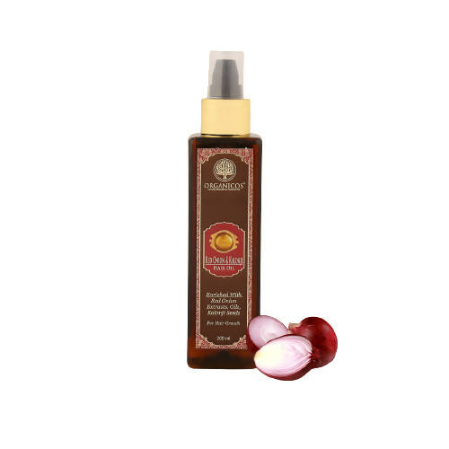 Organicos Red Onion Hair Oil - Distacart