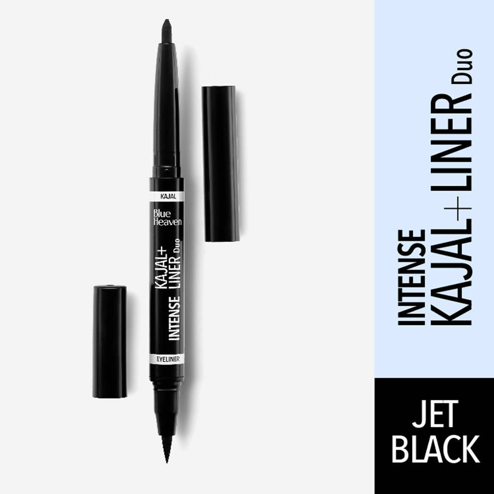 Blue Heaven Intense Kajal + Liner Duo Jet 