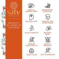 Thumbnail for Satv Thandak Herbal Milk Mix - Distacart