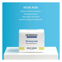 Thumbnail for Dermdoc 2% Kojic Acid Night Cream - Distacart