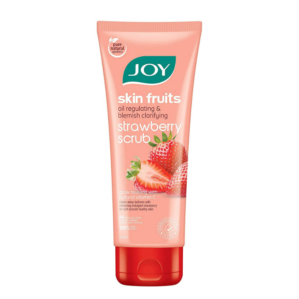 Joy Skin Fruits Strawberry Face Scrub - Distacart
