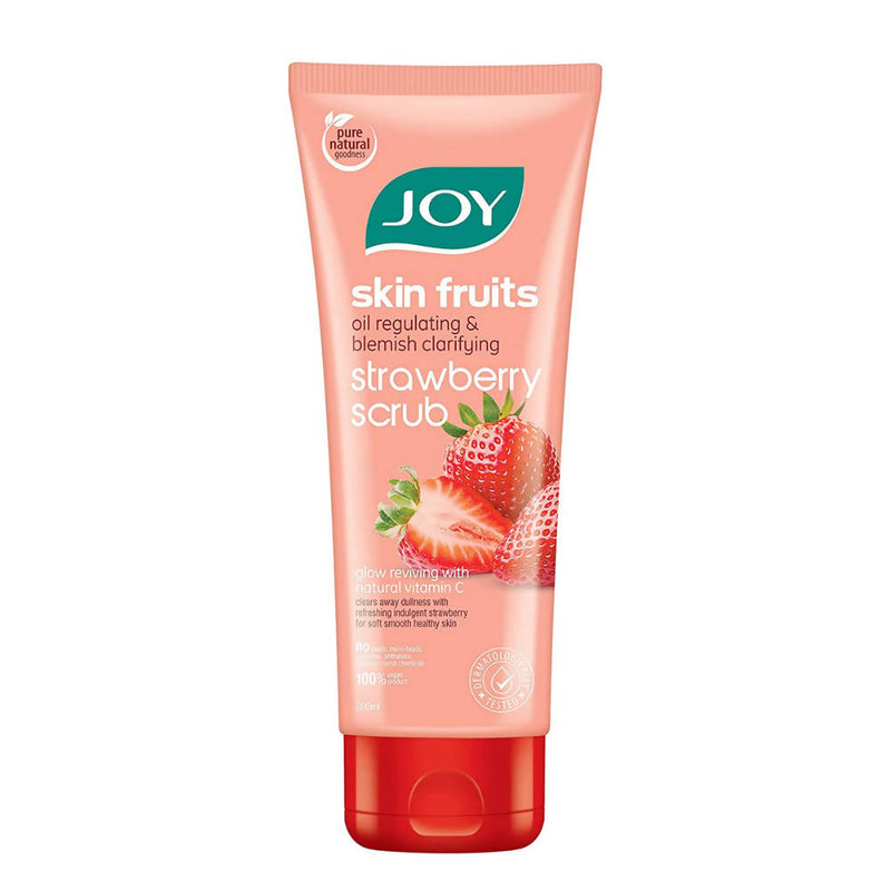 Joy Skin Fruits Strawberry Face Scrub - Distacart