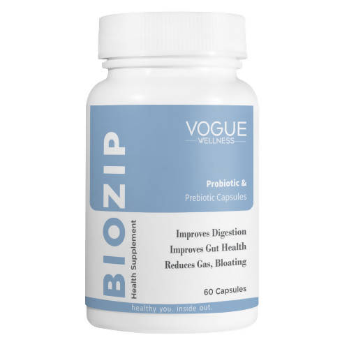 Vogue Wellness Biozip Pre & Probiotic Capsules - Distacart