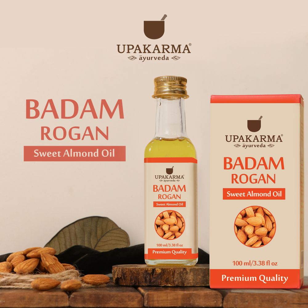 Upakarma Ayurveda Badam Rogan Sweet Almond Oil - Distacart