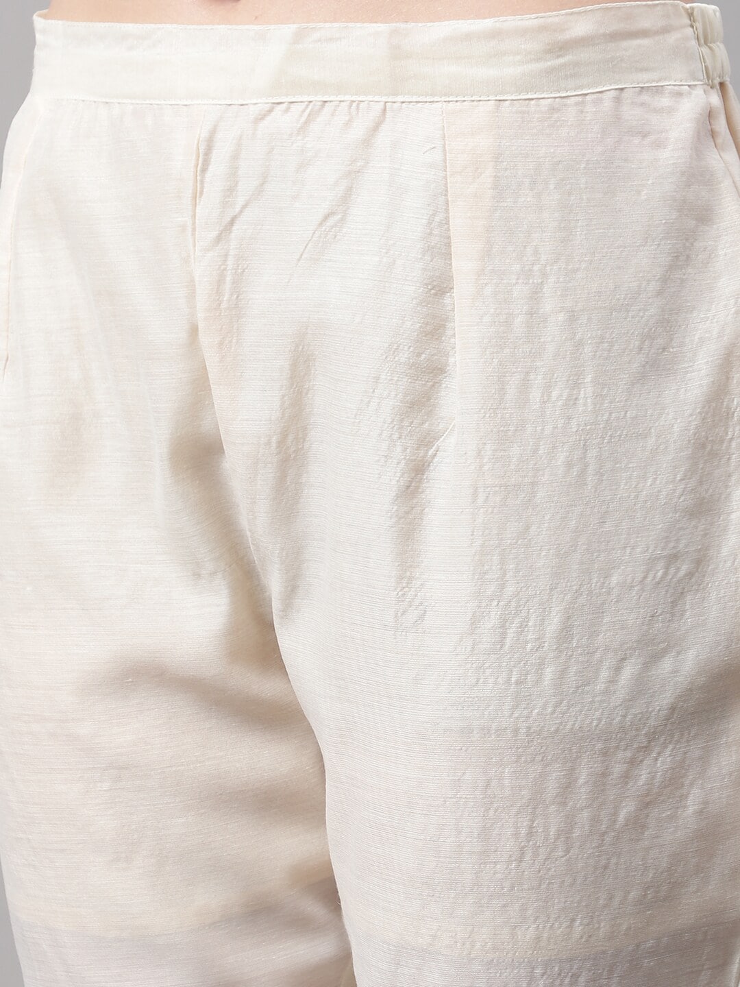 Kalini Floral Yoke Design Thread Work Kurta with Trousers & With Dupatta - Distacart