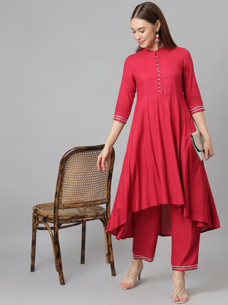 Khushal K Kurta with Palazzos - Distacart