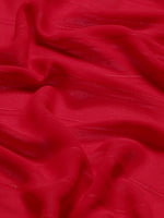 Thumbnail for Tikhi Imli Red Striped Saree - Distacart