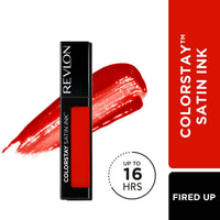 Thumbnail for Revlon Colorstay Satin Ink Liquid Lip Color - Fired Up - Distacart