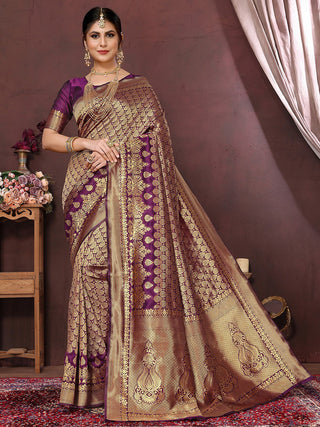 Kalini Ethnic Woven Design Zari Banarasi Saree - Distacart