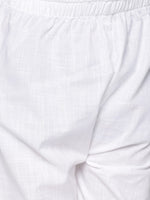 Thumbnail for Sethukrishna Boys Burgundy Pure Cotton Kurta with Churidar - Distacart