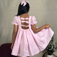 Thumbnail for ArthLife Pink Power Girl Party Dress - Distacart
