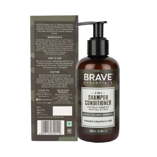 Brave Essentials 2 in 1 Shampoo Conditioner - Distacart