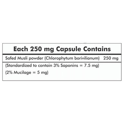 Naturz Ayurveda Musli Capsules - Distacart