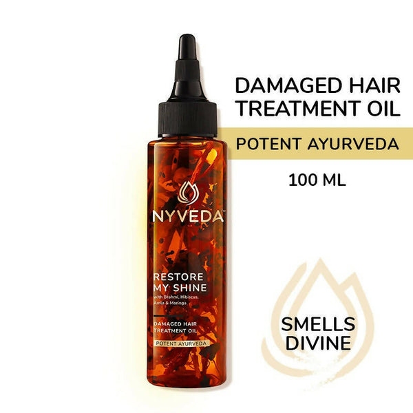 Nyveda Damaged Hair Treatment Oil | Restore My Shine - Distacart