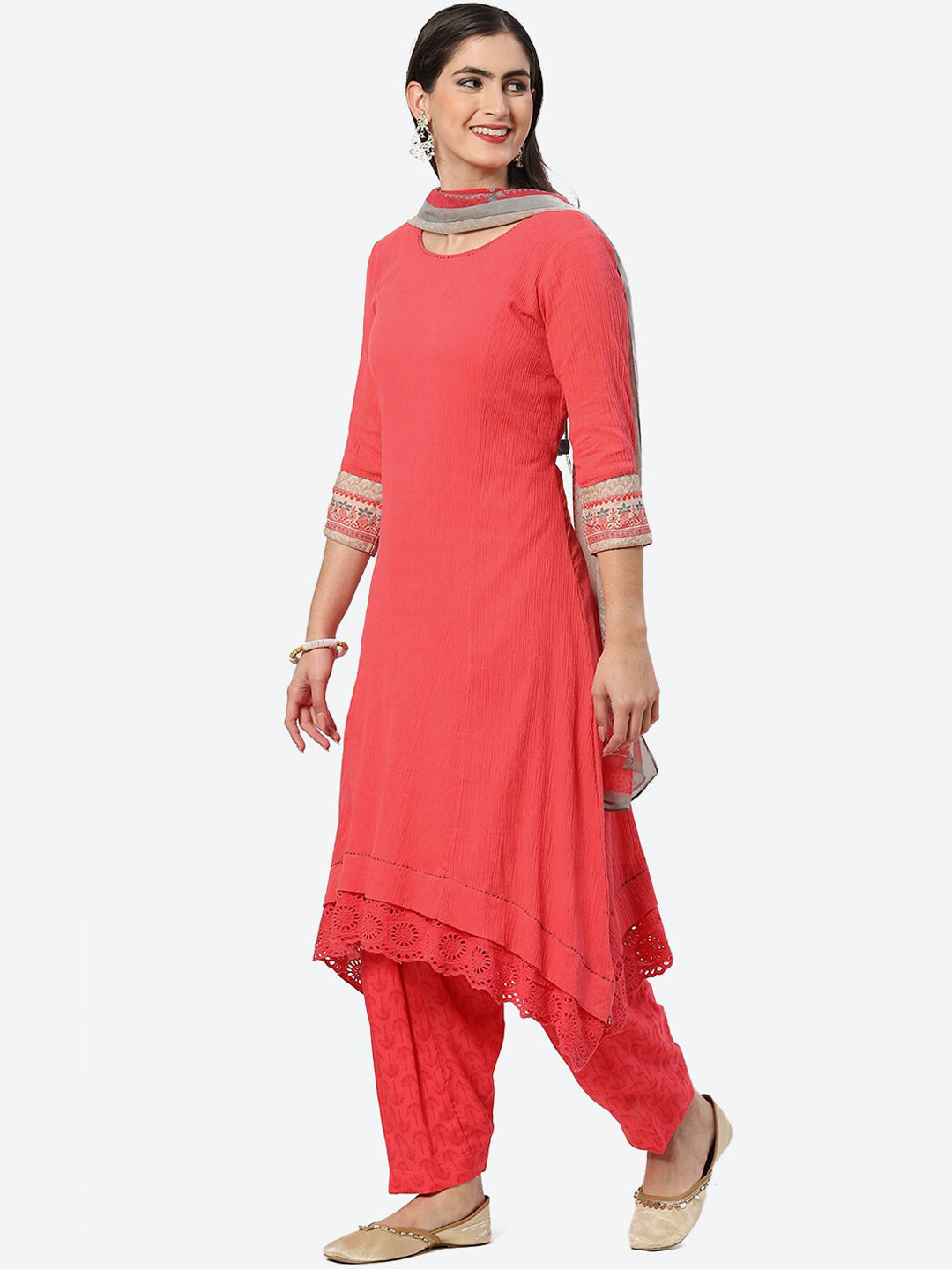 Biba Dress Material Tops - Buy Biba Dress Material Tops online in India