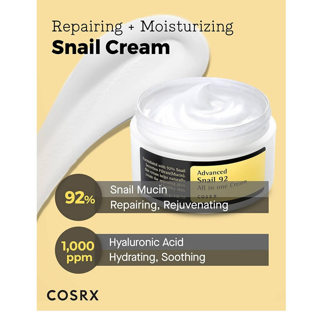Cosrx Advanced Snail 92 All In One Cream - Distacart