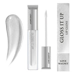 Thumbnail for Love Earth Lip Gloss - Love Magnet (Silver Glitter) - Distacart