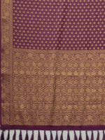 Thumbnail for Anouk Woven Design Zari Pure Georgette Kanjeevaram Saree - Distacart