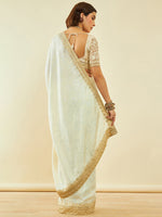 Thumbnail for Soch Floral Printed & Embroidered Saree - Distacart