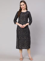 Thumbnail for Kalini Women Floral Printed Kurta - Distacart