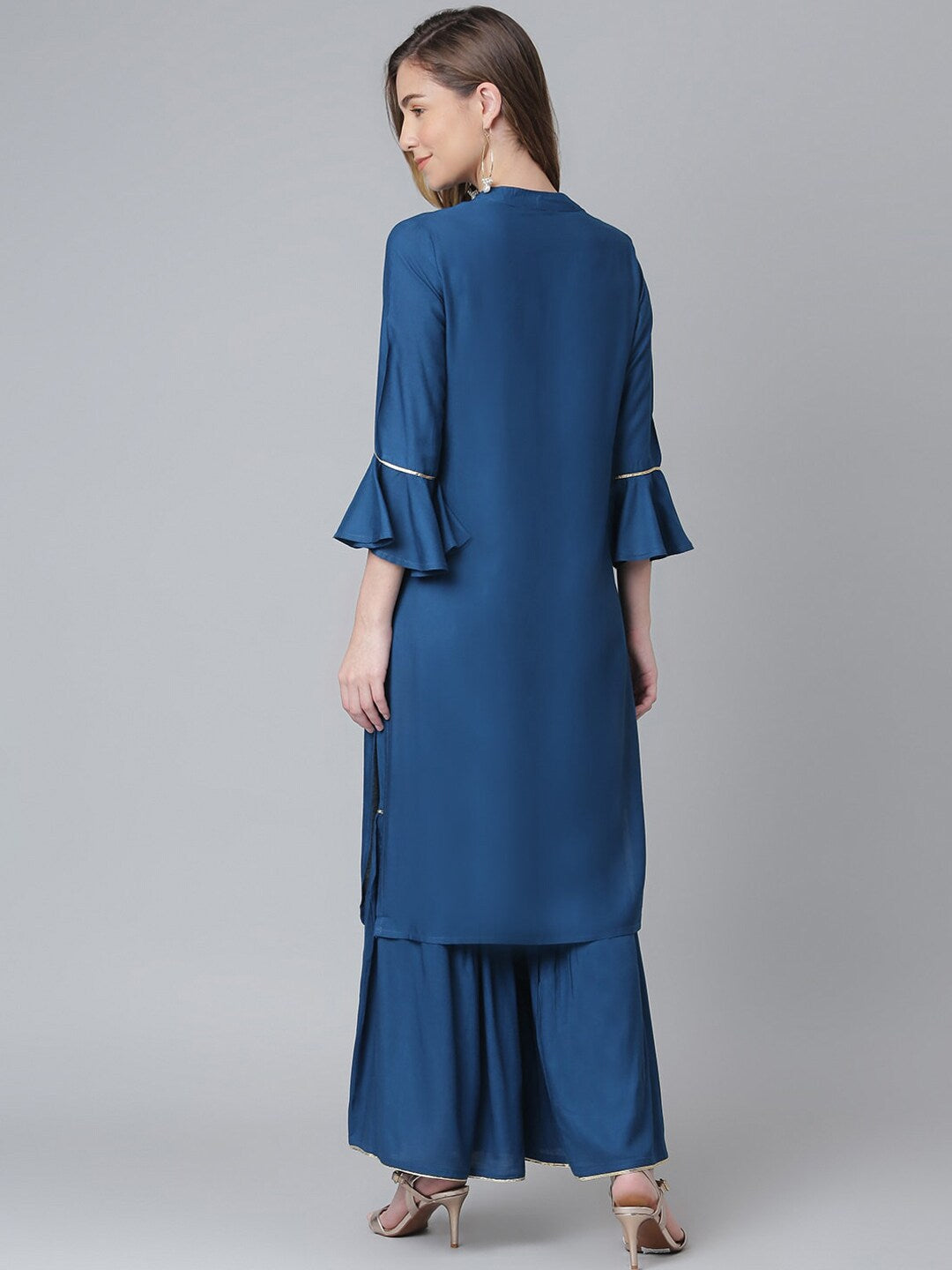 Khushal K Women Kurta with Sharara - Distacart
