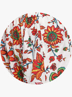 Thumbnail for Sangria Women Orange & White Solid Kurta Set - Distacart