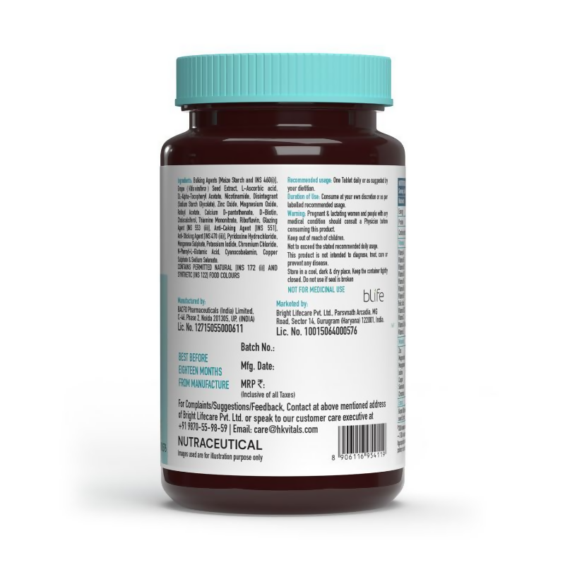 HK Vitals Zinc Complex Tablets - Distacart