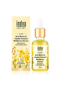 Thumbnail for Indya Acai Berry & Jojoba Infused Radiance Serum Ingredients