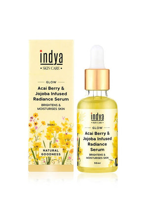 Indya Acai Berry & Jojoba Infused Radiance Serum Ingredients