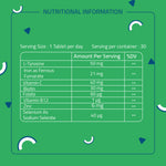 Thumbnail for Laurik L-Tyrosine Support Cognitive Health Tablets - Distacart