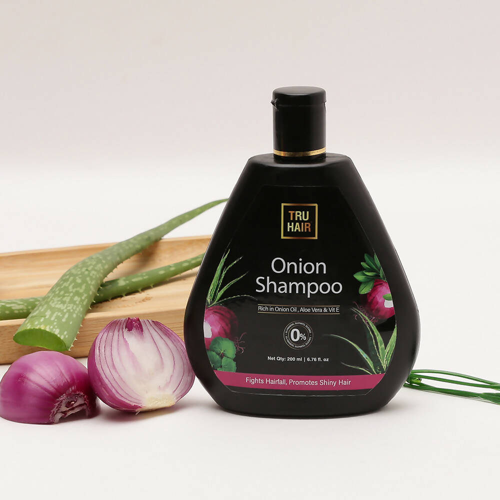 Tru Hair & Skin Onion Shampoo - Distacart