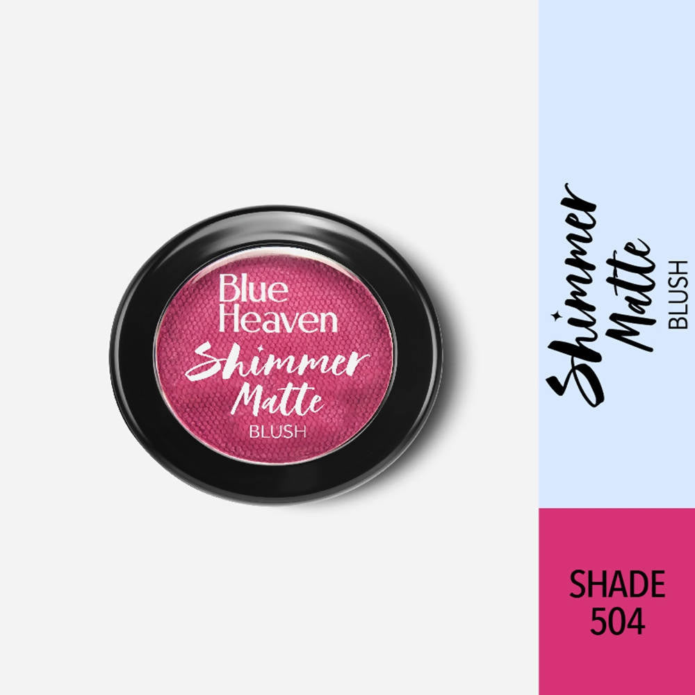 Shimmer Matte Blush Shade 504