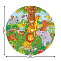 Thumbnail for Webby Jungle Jigsaw Puzzle for Kids - 60 Pcs - Distacart