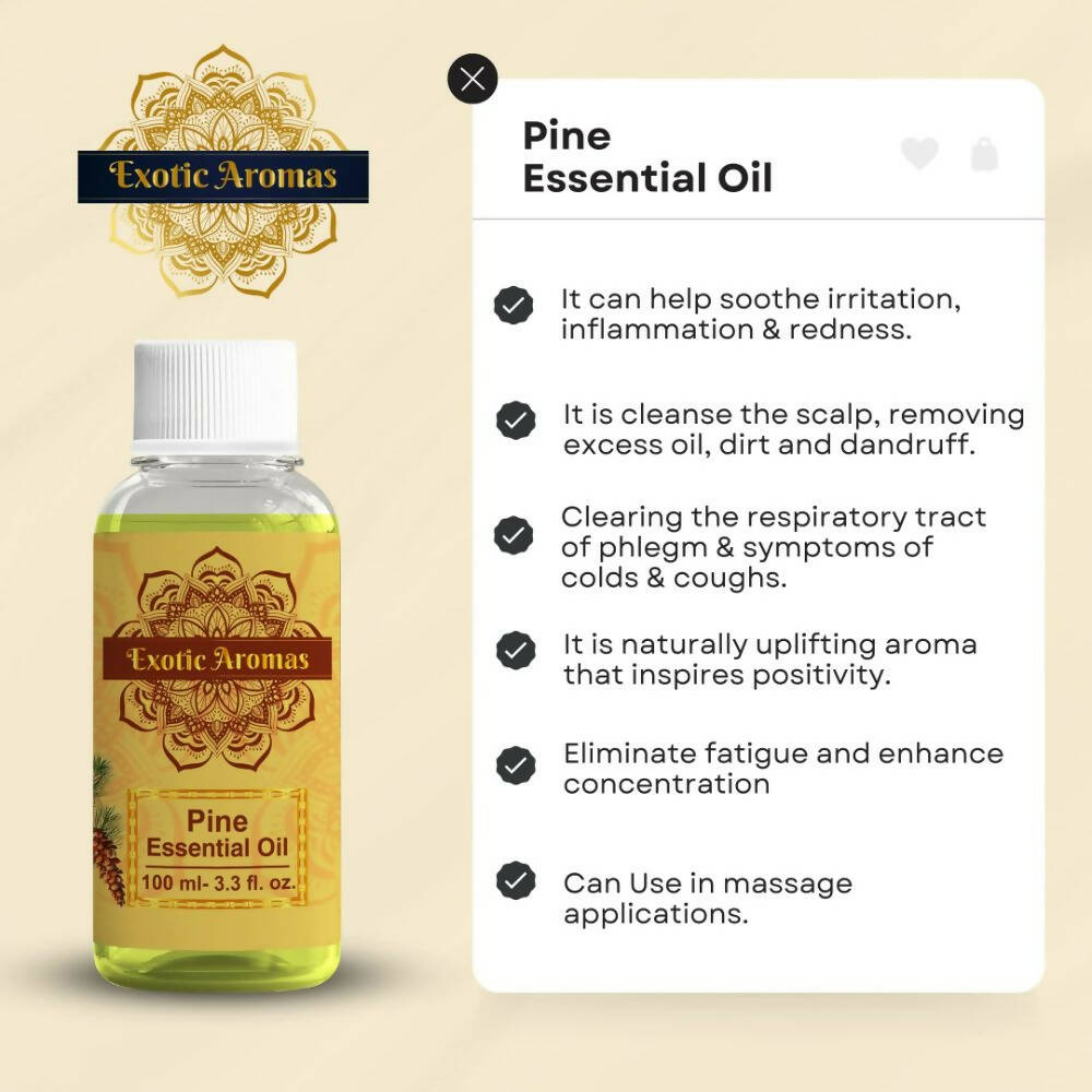 Exotic Aromas Pine Essential Oil - Distacart