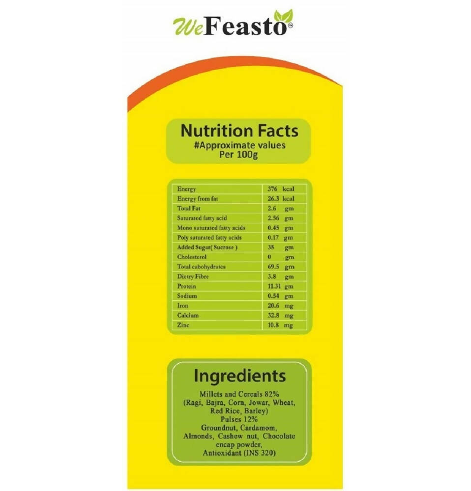 Wefeasto Instant Health Mix Chocolate Flavor - Distacart
