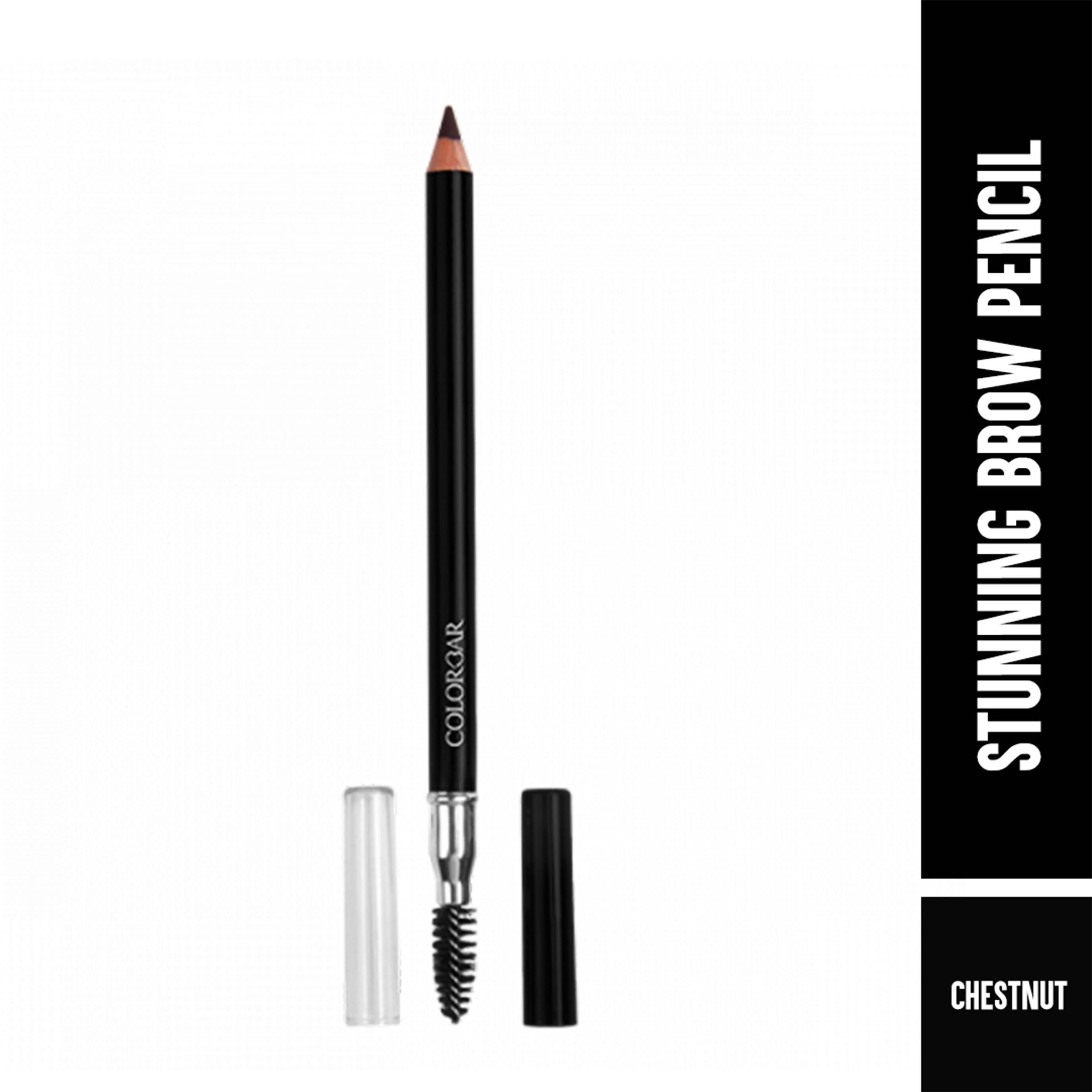 Colorbar Stunning Brow Pencil New Chestnut - [001] - Distacart