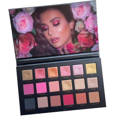 Favon Rose Gold Professional Eyeshadow Palette - Distacart