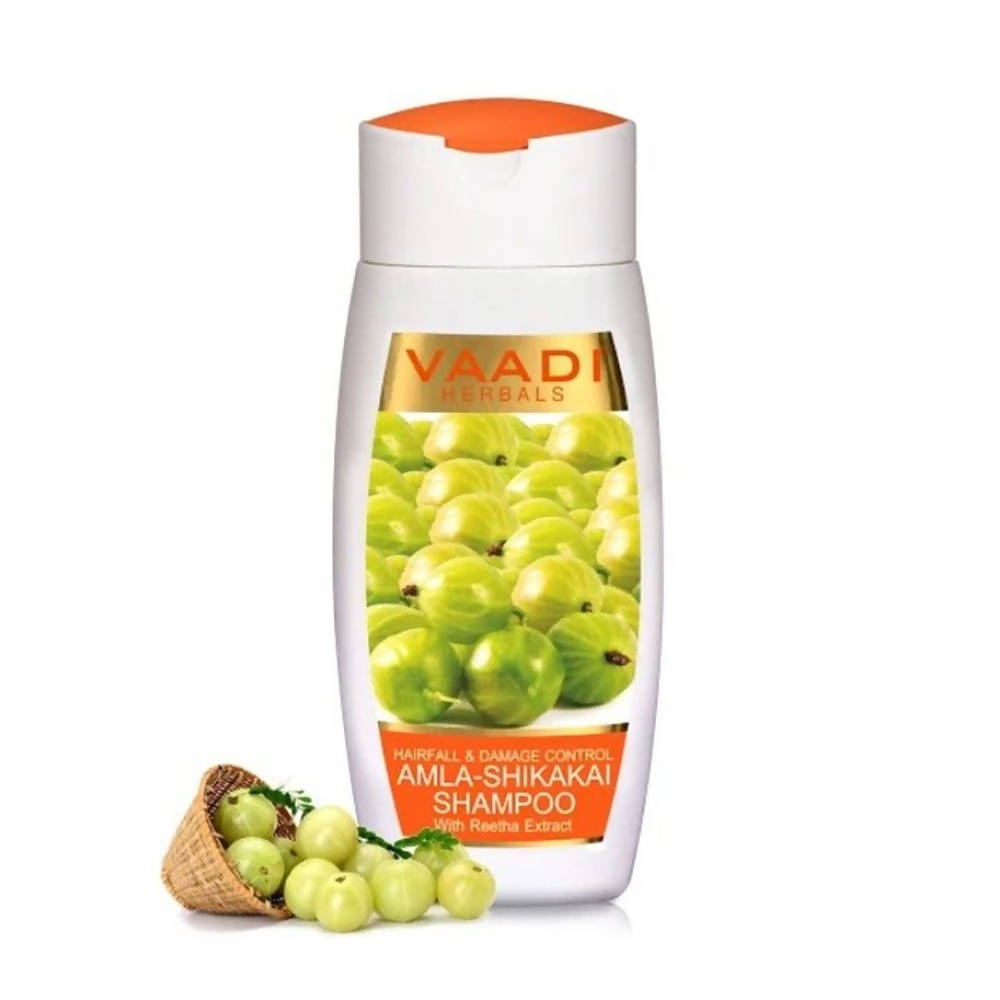 Vaadi Herbals Amla Shikakai Shampoo - Distacart