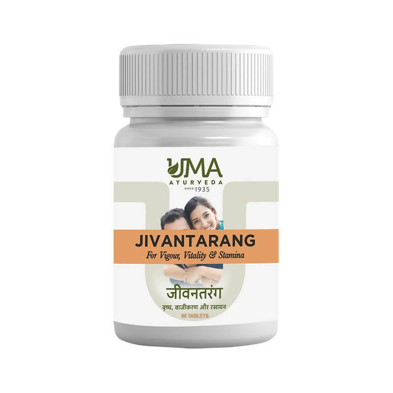 Uma Ayurveda Jivan Tarang Performance Booster Ayurvedic Tablets for Men - Distacart