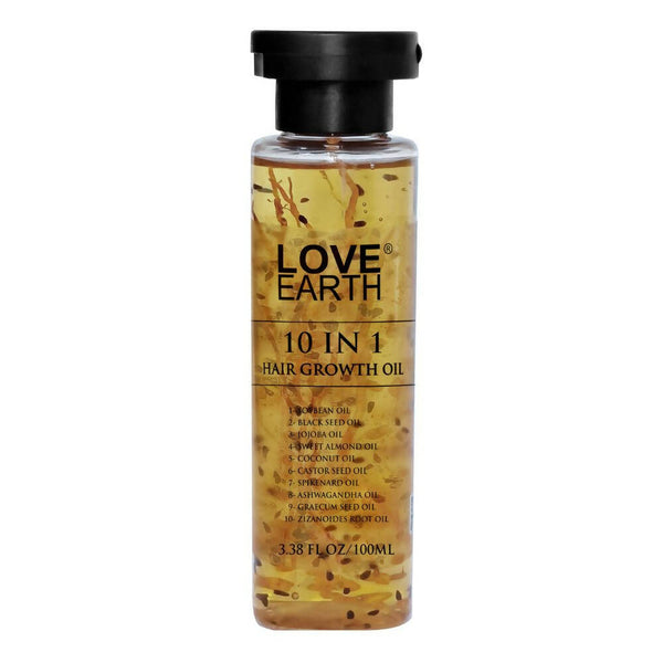 Love Earth 10 In 1 Hair Growth Oil - Distacart