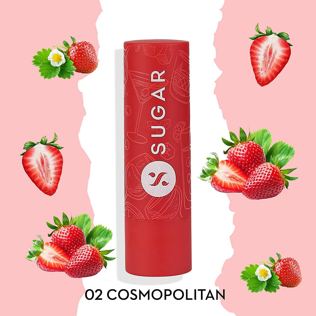 Sugar Cosmetics Tipsy Lip Balm - 02 Cosmopolitan - Distacart