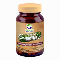 Thumbnail for Organic Wellness Garlic Vegetarian Capsules - Distacart