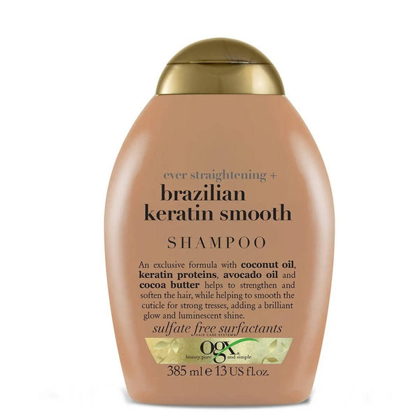 OGX Ever Straightening Brazilian Keratin Smooth Shampoo - Distacart