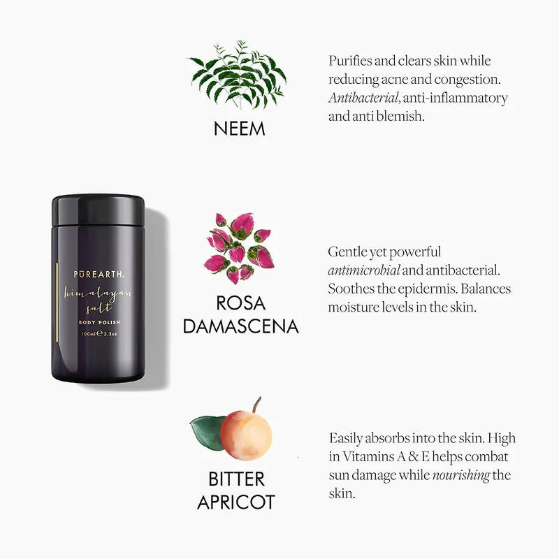 Purearth Himalayan Salt Body Polish - Distacart