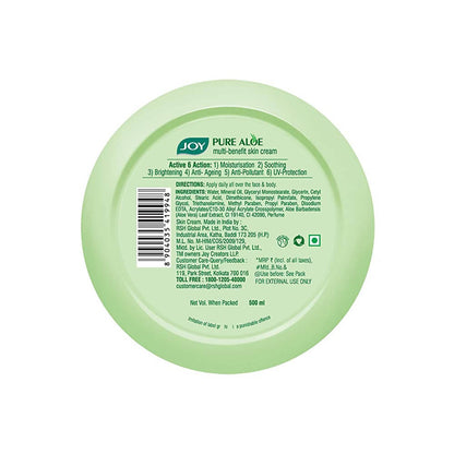 Joy Pure Aloe Multi Benefit Skin Cream - Distacart