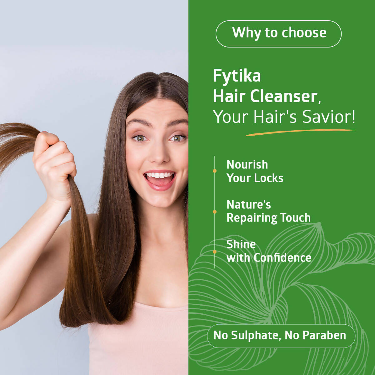 Fytika Dryness & Damage Repair Hair Cleanser - Distacart