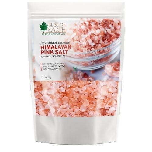 Bliss of Earth Pure Himalayan Pink Salt Granules - Distacart